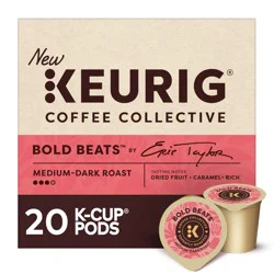 Keurig Coffee Collective Bold Beats Medium Dark Roast Single Serve Coffee K Cups