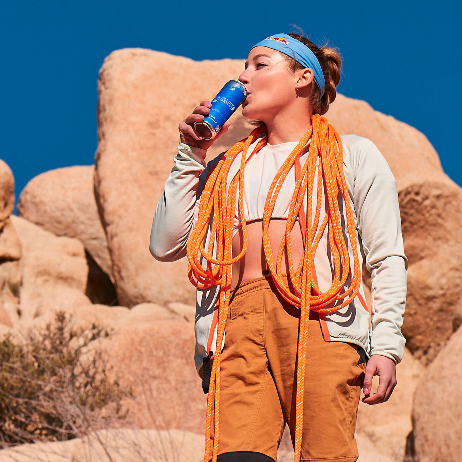 slide 5 of 5, Red Bull Sea Blue Edition Energy Drink, Juneberry, 114mg Caffeine, 12 fl oz, Pack of 4 Cans, 4 ct; 12 oz