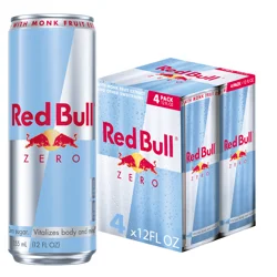 Red Bull Zero Edition 12oz/4pk