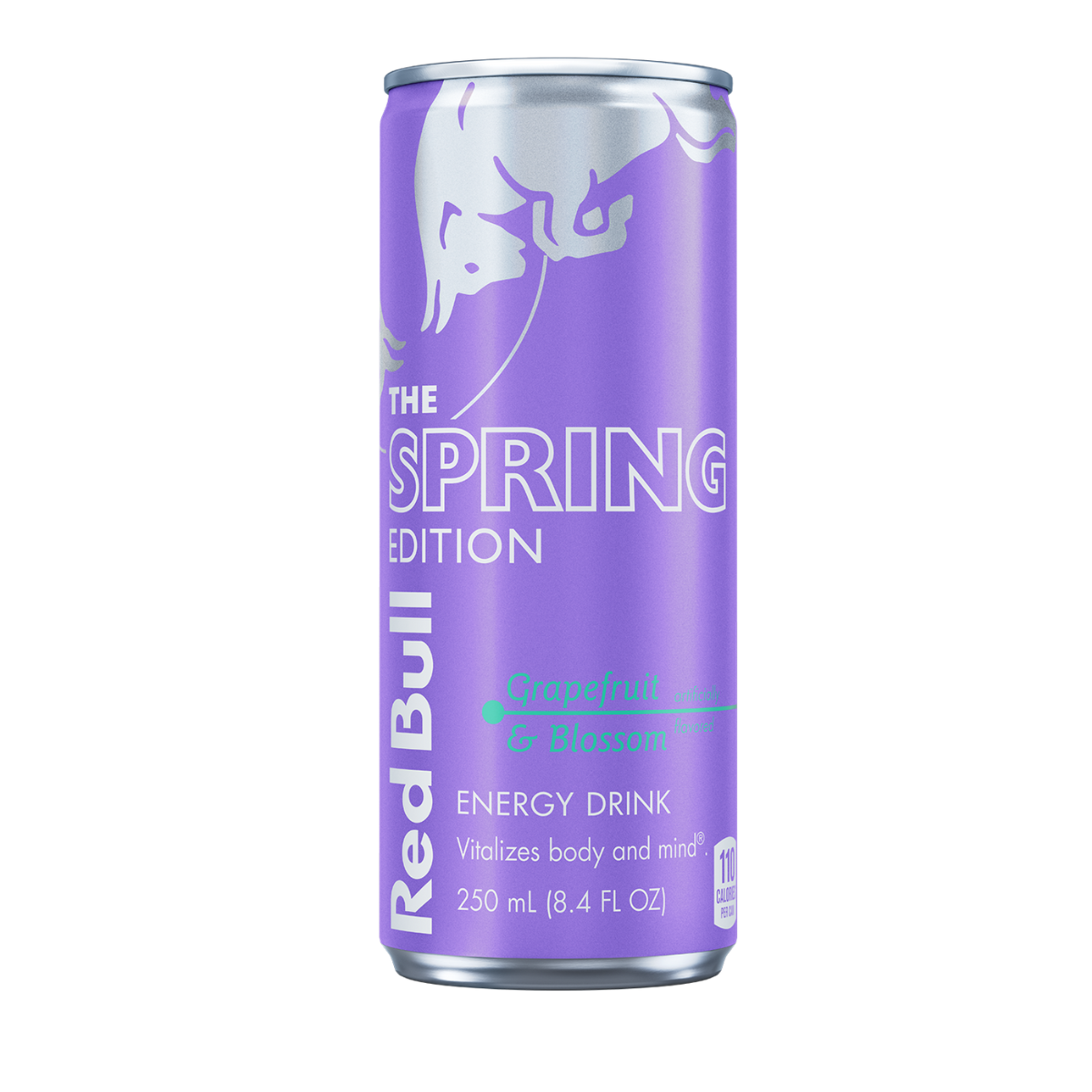 slide 1 of 2, Red Bull Spring Edition Energy Drink, Grapefruit, 8.4 fl. oz. can, with 80mg Caffeine, Taurine & B Vitamins, 8.40 fl oz