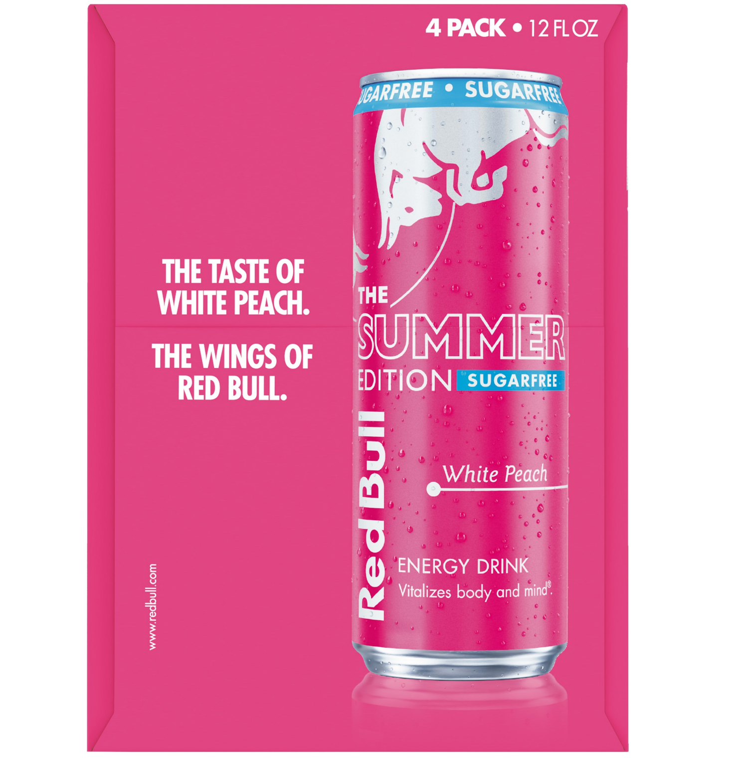 slide 2 of 2, Red Bull S/f Summer Edition 4/12 Oz, 48 oz