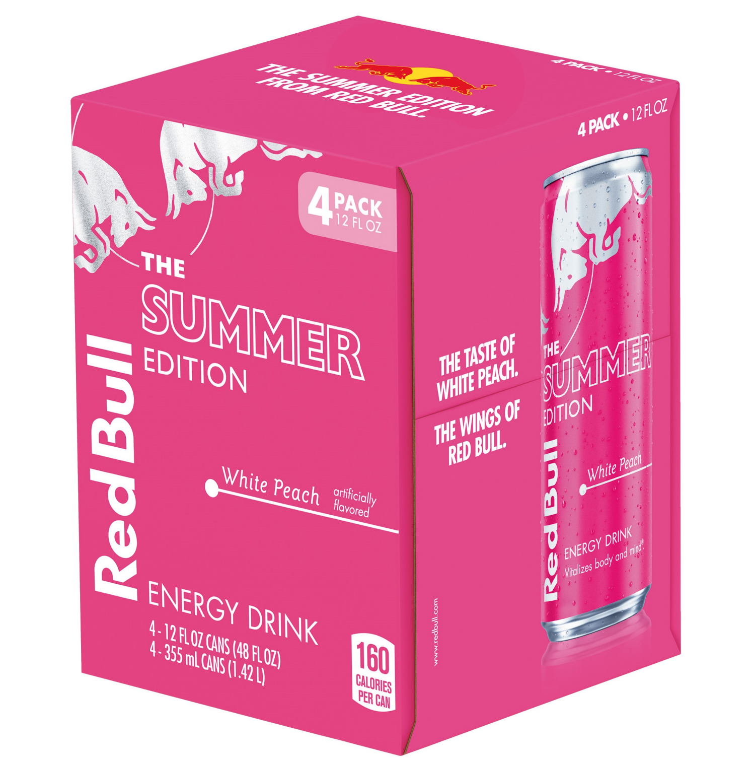 slide 3 of 3, Red Bull Winter Edition Energy Drink, Fuji Apple & Ginger, 12 fl. oz. Can, Pack of 4, 114mg Caffeine, Taurine & B Vitamins, 48 fl oz