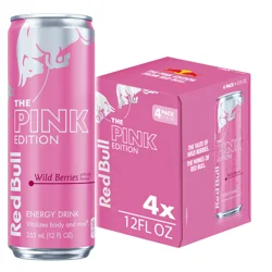 Red Bull Pink Edition 12oz/4pk