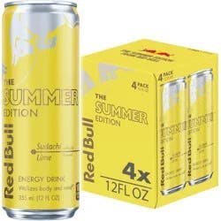 Red Bull Summer Edition Sudachi Lime Energy Drink 4 pk Cans