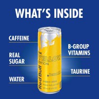 slide 9 of 29, Red Bull Yellow Edition Energy Drink - 12 ct; 8.4 oz, 12 ct; 8.4 fl oz