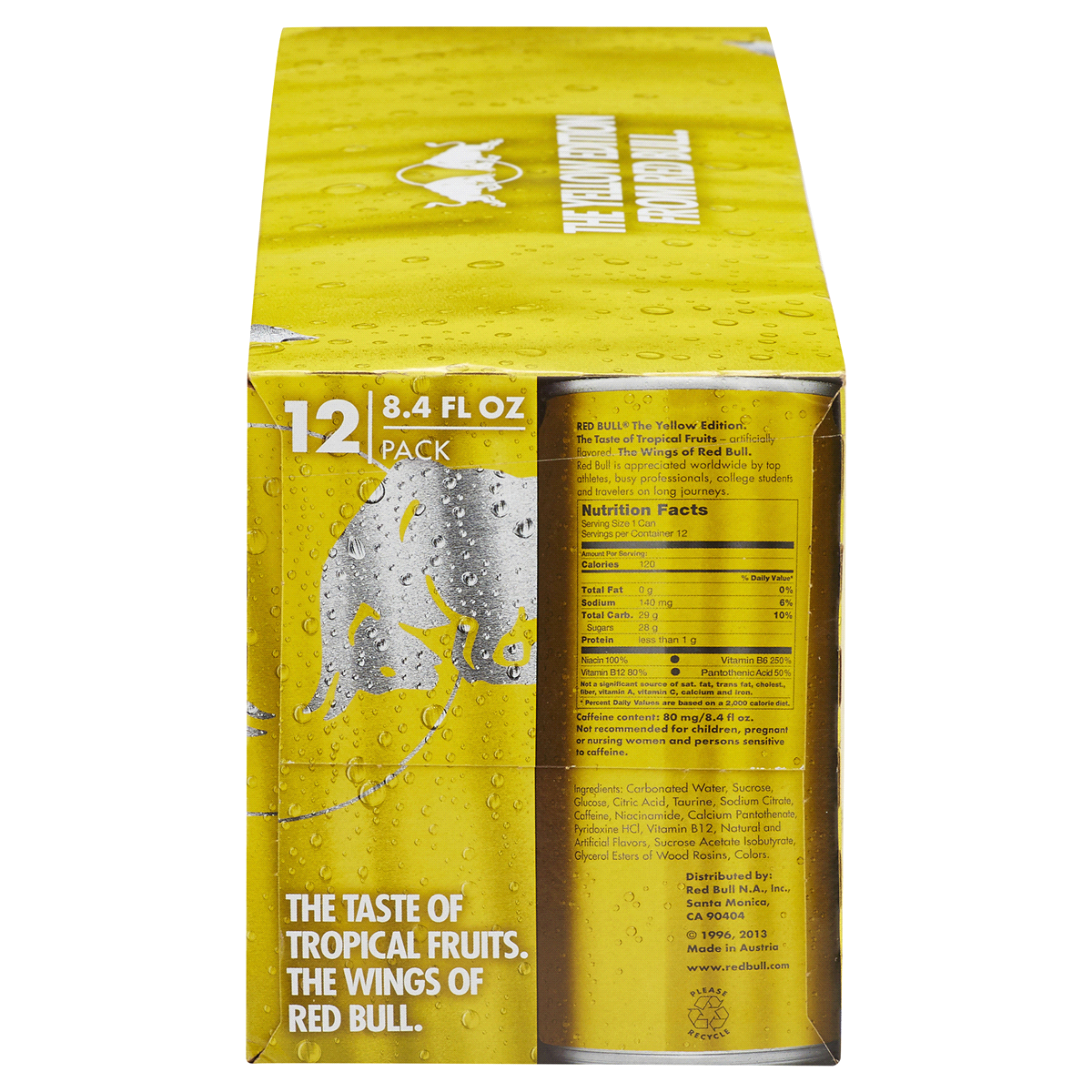 slide 4 of 5, Red Bull Energy Drink, Tropical- 12 ct; 8.4 oz, 12 ct; 8.4 oz