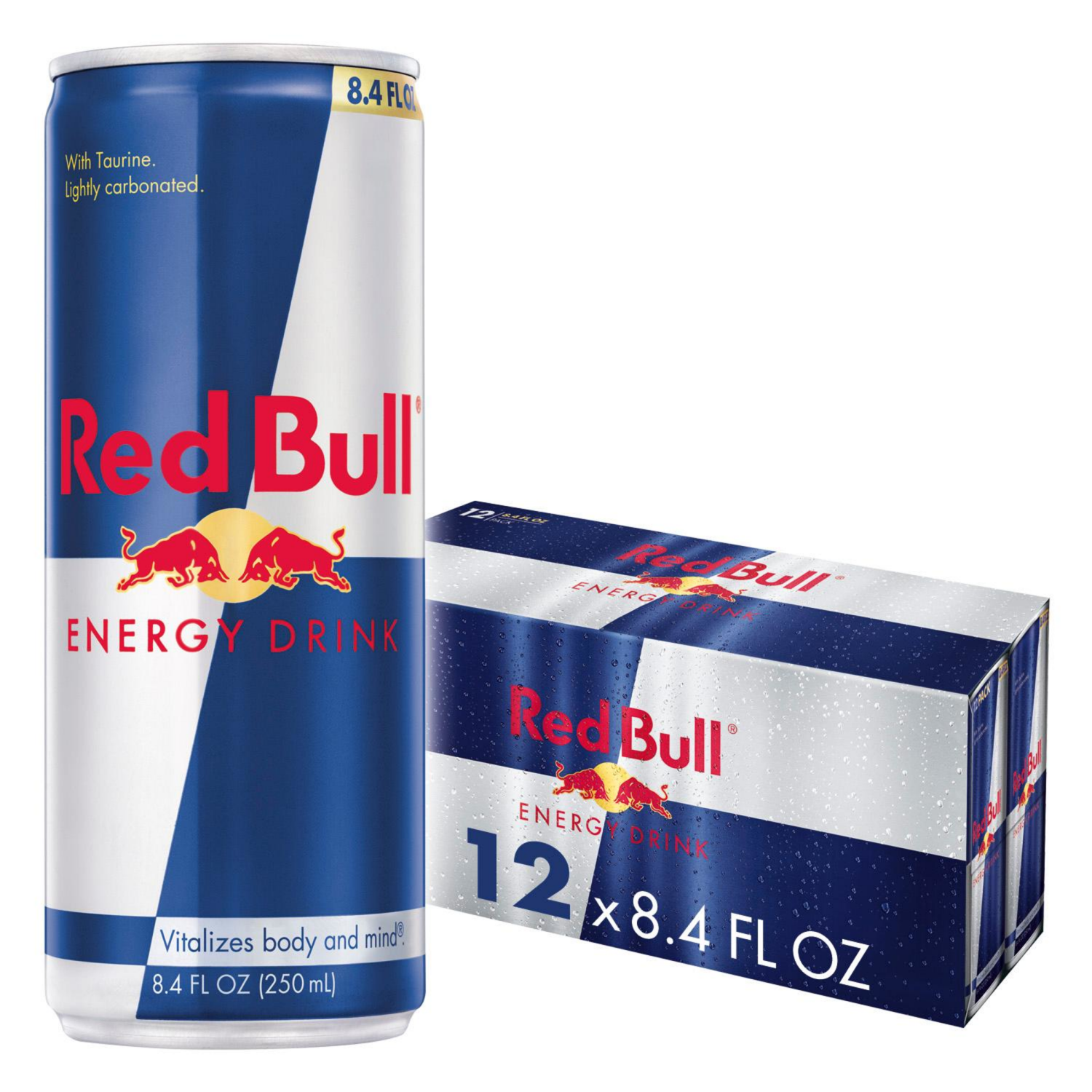 slide 1 of 5, Red Bull Energy Drink, 12 Pack, 12 ct; 8.4 oz