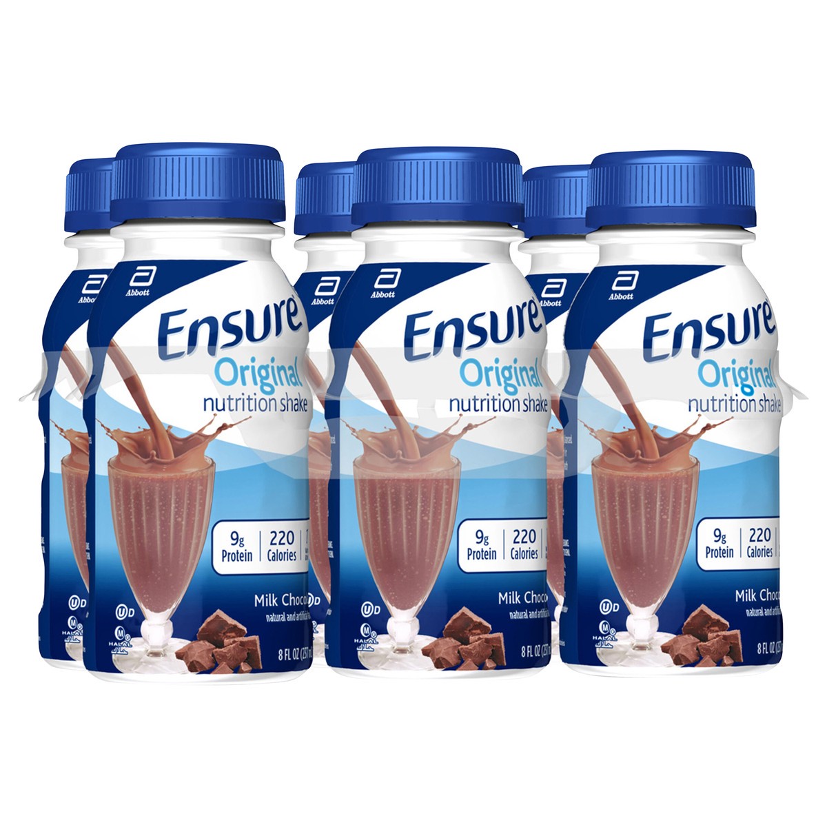 slide 2 of 4, Ensure Original Milk Chocolate Nutrition Shake, 48 oz