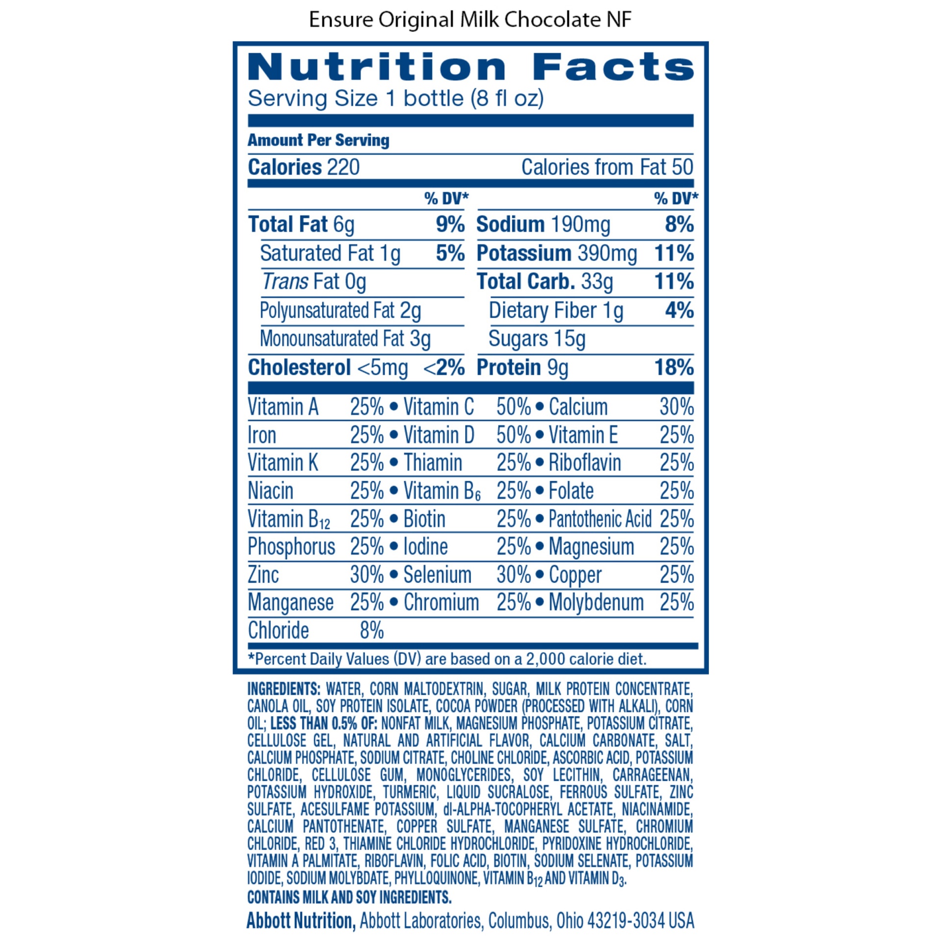 slide 8 of 9, Ensure Milk Chocolate Nutrition Shake, 6 ct; 8 fl oz