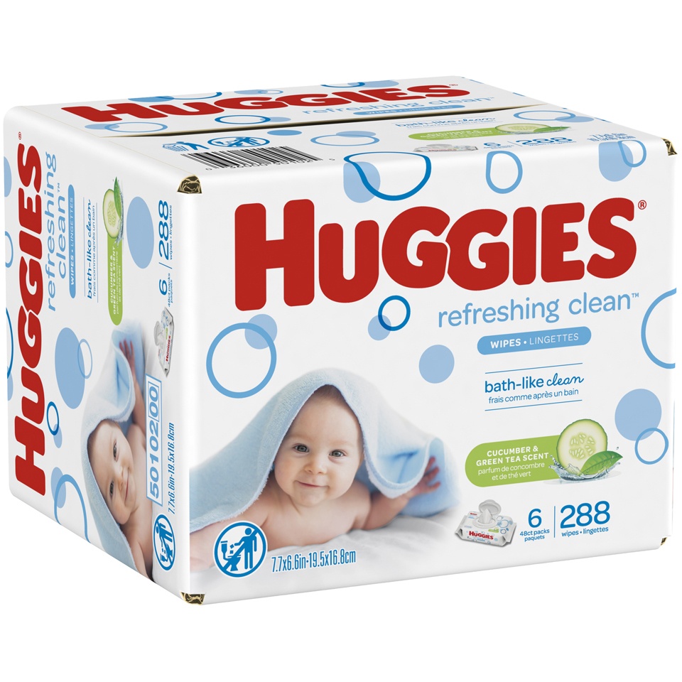 slide 2 of 3, Huggies One & Done Refreshing Baby Wipes, 336 ct