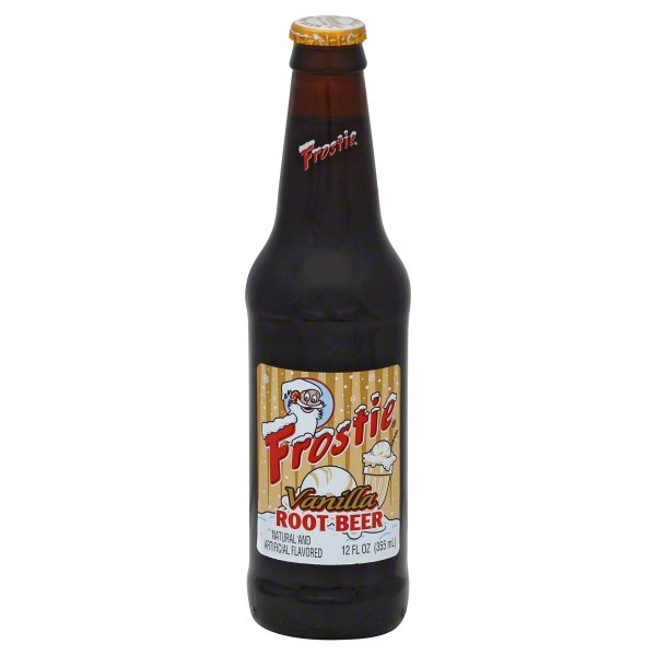 slide 1 of 1, Frostie Soda Vanilla Root Beer, 12 oz