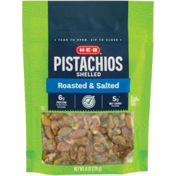 H-E-B Select Ingredients Roasted & Salted Pistachio Kernels
