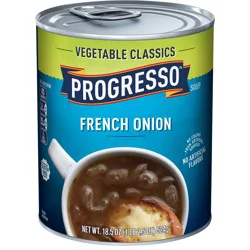 Progresso Vegetable Classics, French Onion Canned Soup, Gluten Free, 18.5 oz.