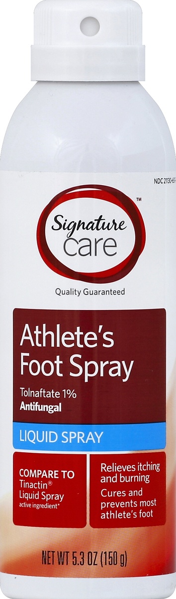 slide 2 of 2, Signature Athlete's Foot Spray 5.3 oz, 5.3 oz