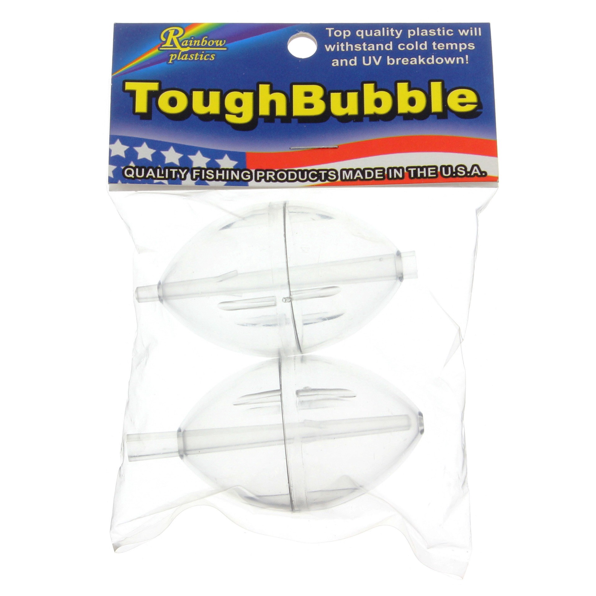 slide 1 of 1, Rainbow Plastics Clear Tough Bubble Float, 2 ct
