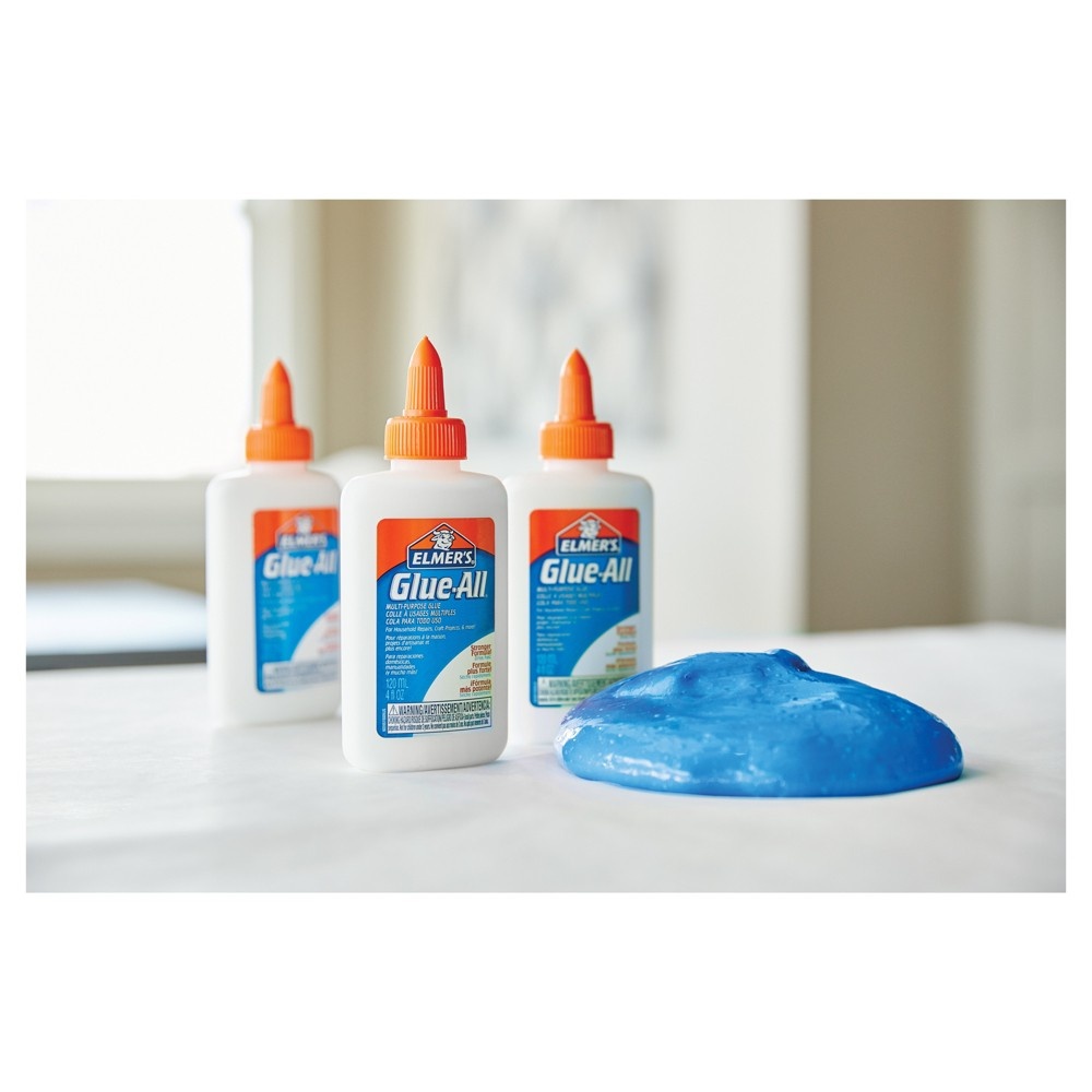 slide 5 of 15, Elmer's Glue-All 4oz Multi-Purpose Glue Extra Strong Formula White, 