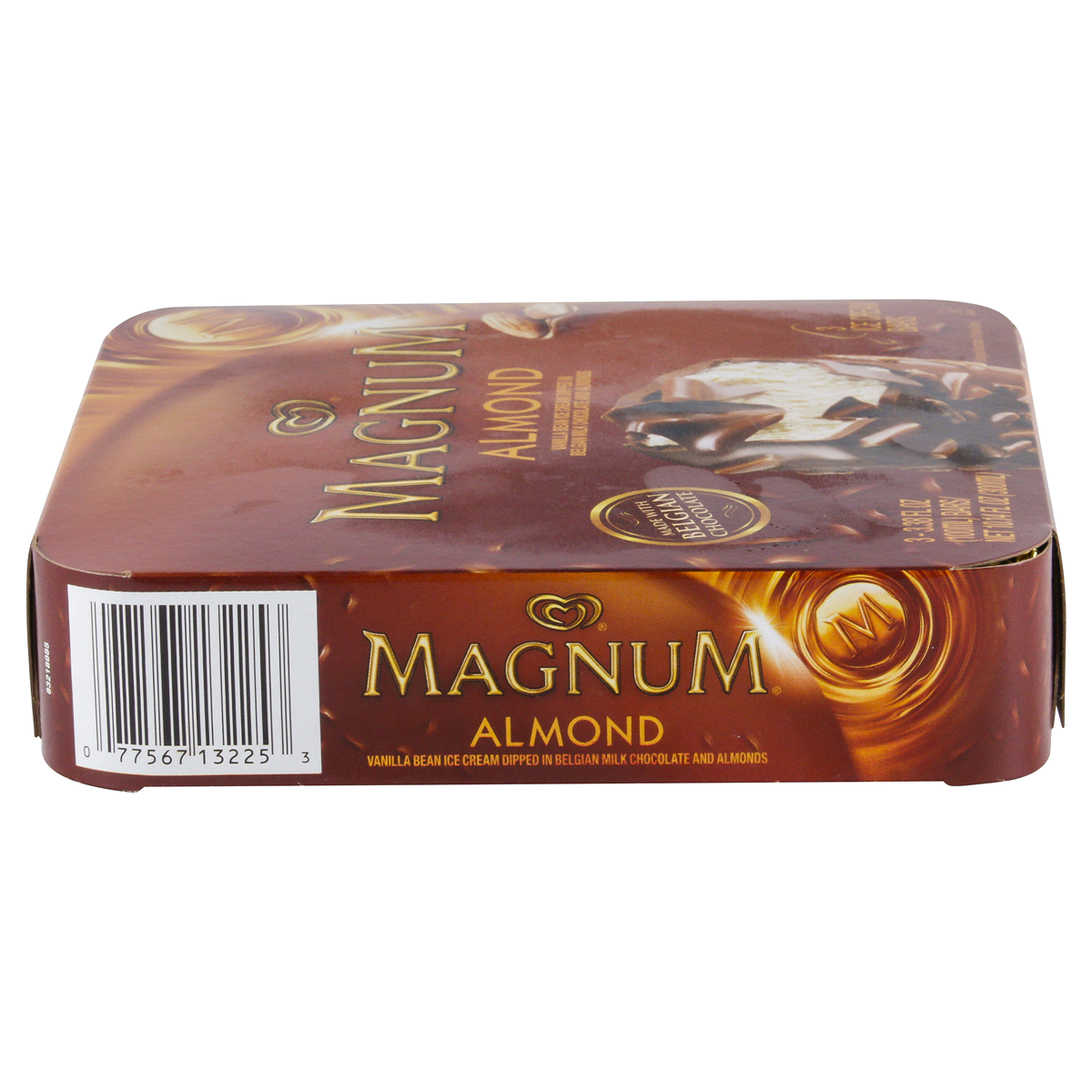 slide 4 of 6, Magnum Ice Cream Bars Almond, 9.12 oz, 3 Count, 9.12 oz