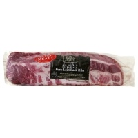 slide 1 of 1, Signature Select Pork Loin Back Ribs Extra Meaty Previously Frozen - 3.25 Lb, 