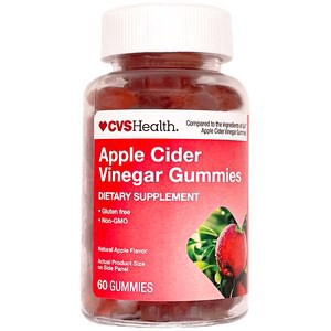 slide 1 of 1, Cvs Health Apple Cider Vinegar Gummies, 60 Ct, 60 ct