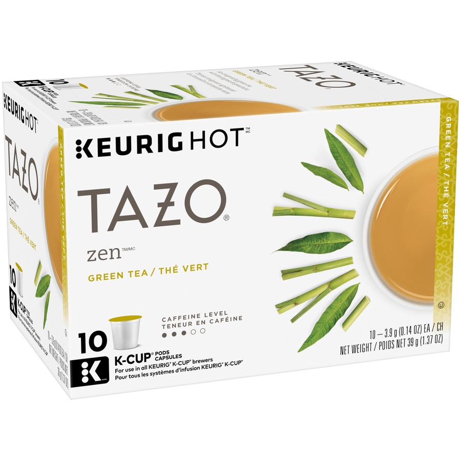 slide 2 of 3, Tazo Zen Tea Kcup Pods, 10 ct