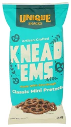 Unique Snacks Knead 'Ems Classic Mini Pretzels 11 oz