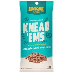 Unique Snacks Knead 'Ems Classic Mini Pretzels 11 oz