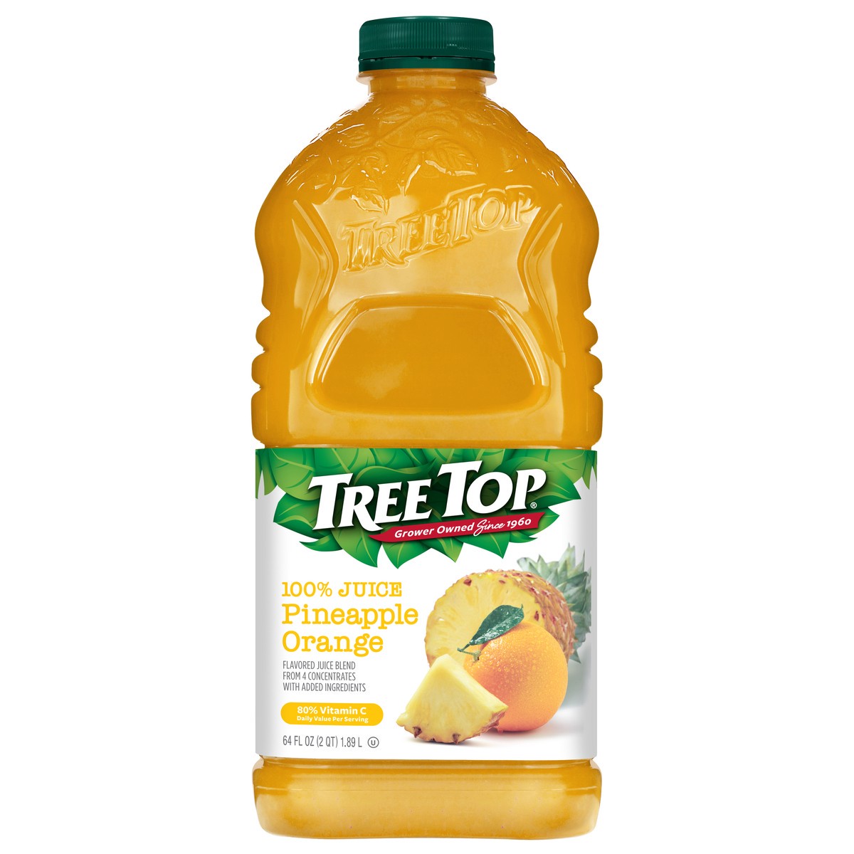 slide 1 of 1, Tree Top 100% Juice Pineapple Orange Juice Blend - 64 fl oz, 64 oz