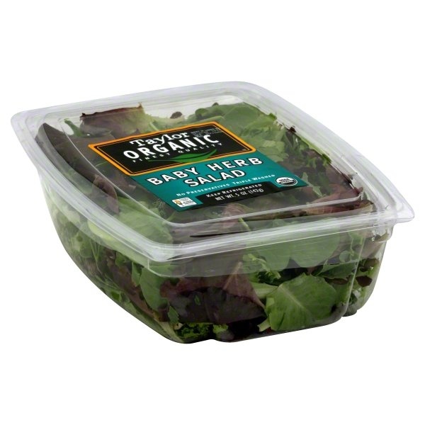 slide 1 of 1, Taylor Organic Baby Herb Salad, 5 oz