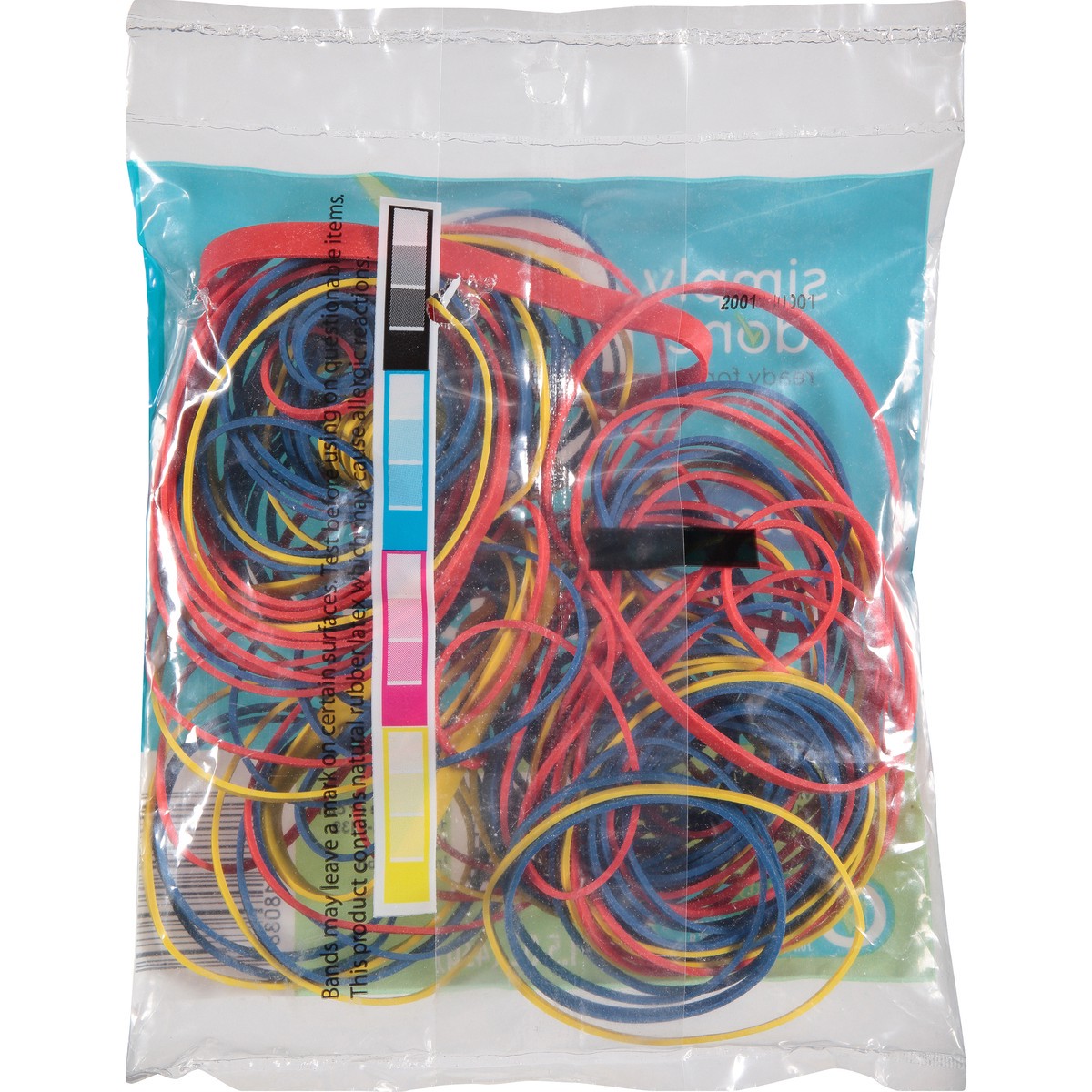 slide 6 of 9, Simply Done Colorful Rubber Bands, 1.5 oz