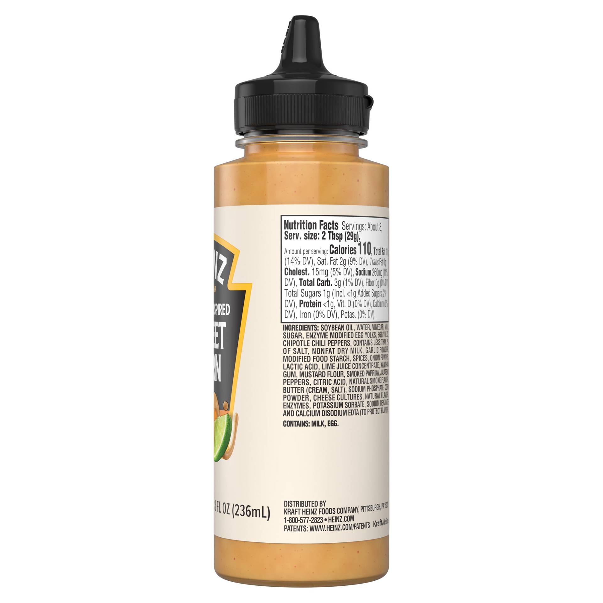 slide 5 of 8, Heinz, Dipping Sauce, Mexican Street Corn, 8 Ounces, 8 oz