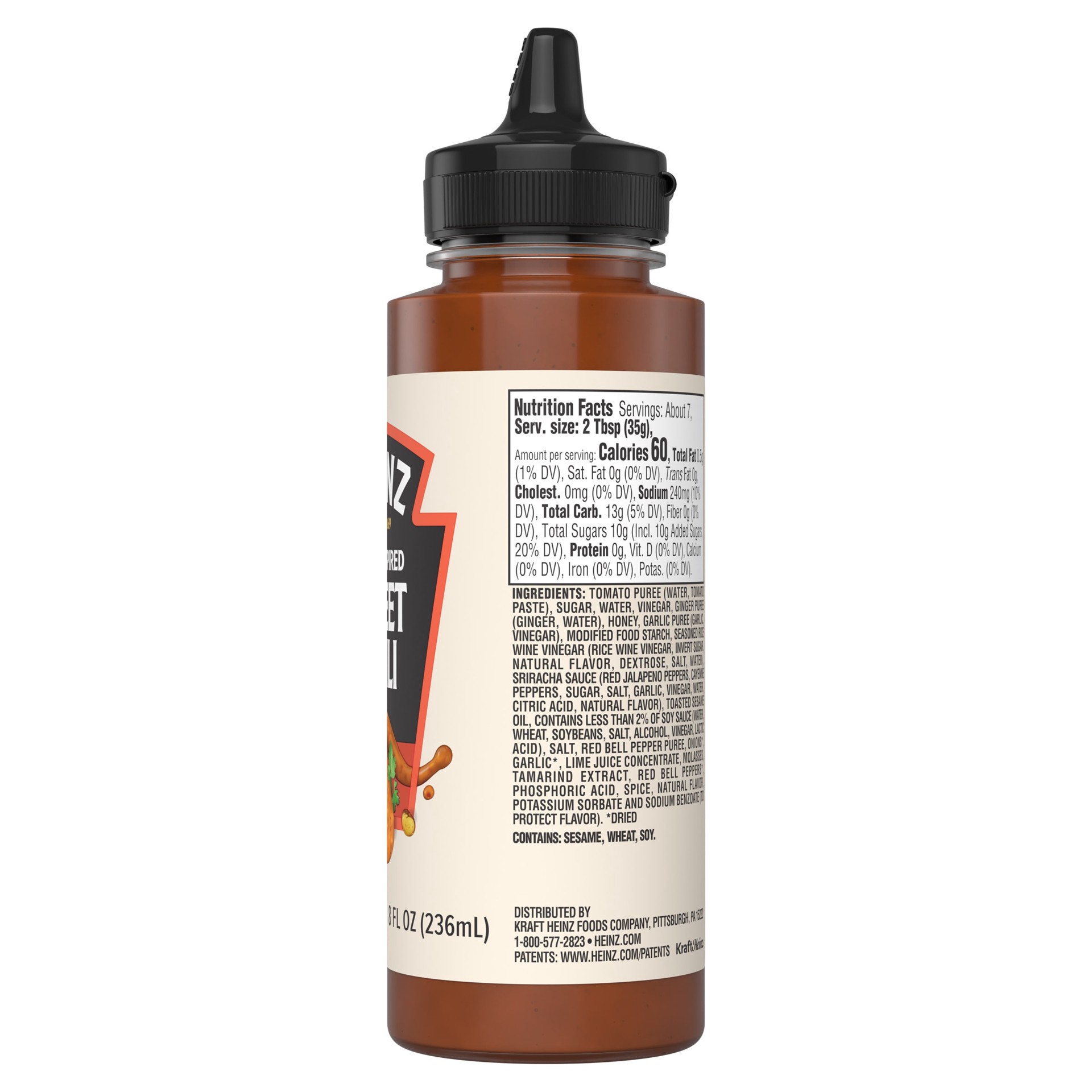 slide 5 of 8, Heinz, Dipping Sauce, Thai Sweet Chili, 8 Ounces, 8 oz