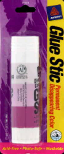 slide 1 of 1, Avery Glue Stick Large Purple, 1 ct