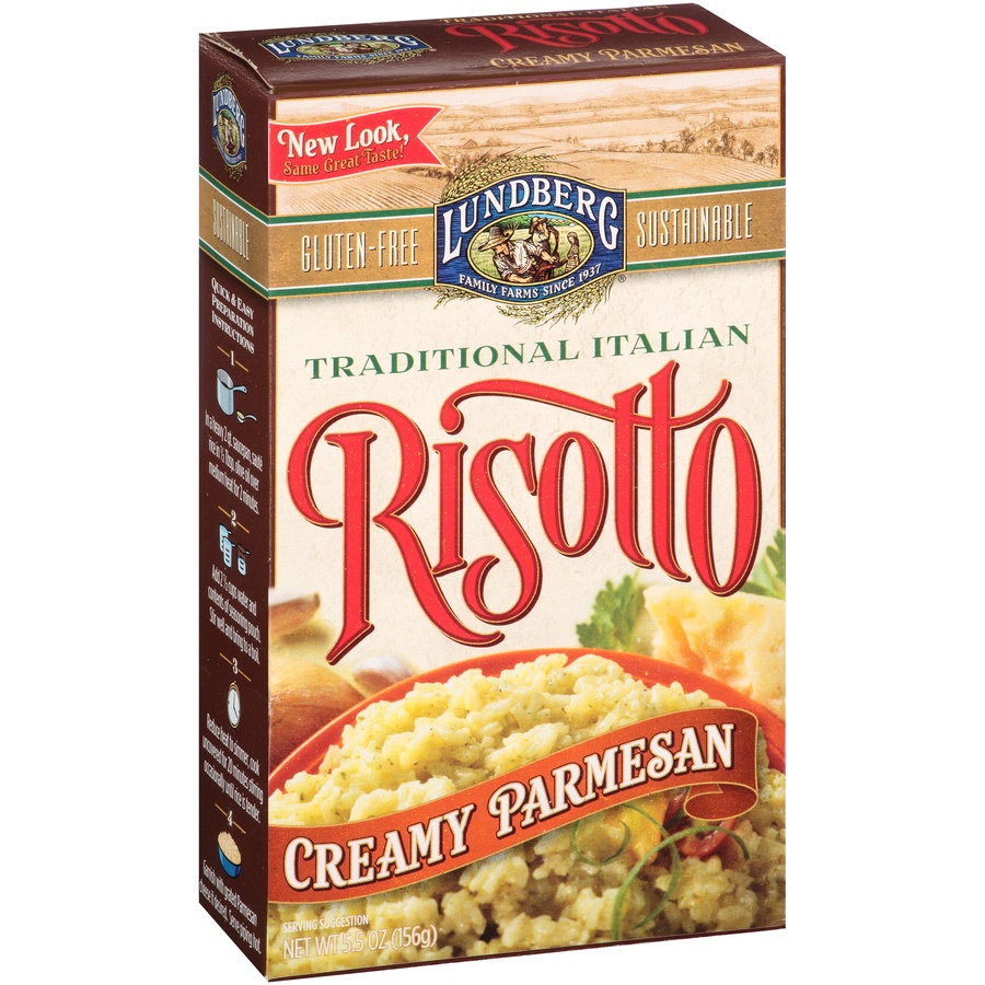 slide 2 of 8, Lundberg Family Farms Creamy Parmesan Risotto 5.5 oz, 5.5 oz