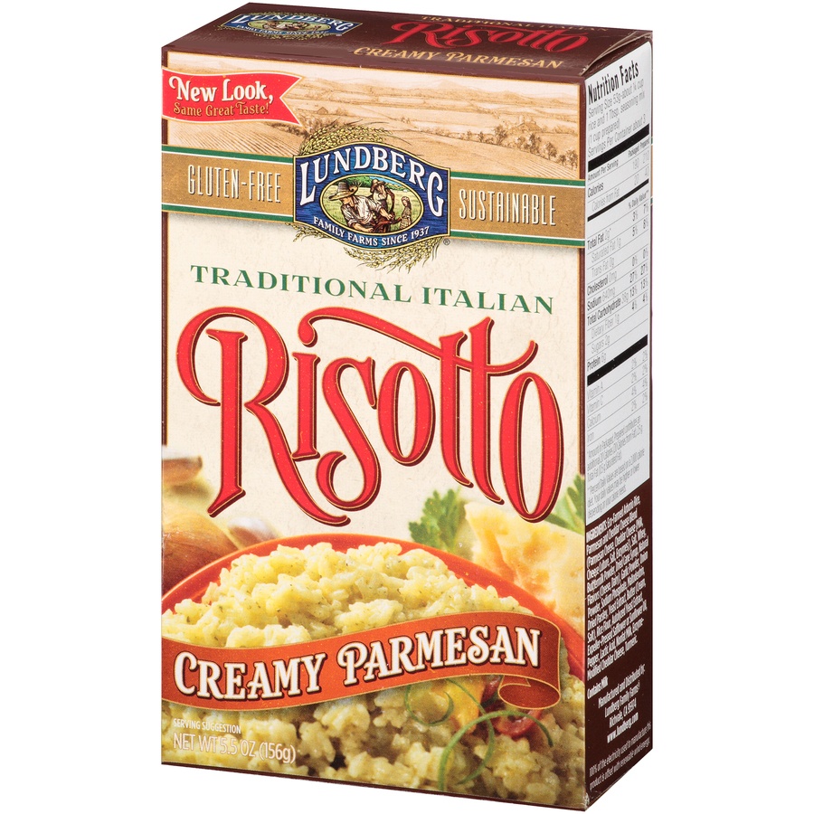 slide 3 of 8, Lundberg Family Farms Creamy Parmesan Risotto 5.5 oz, 5.5 oz