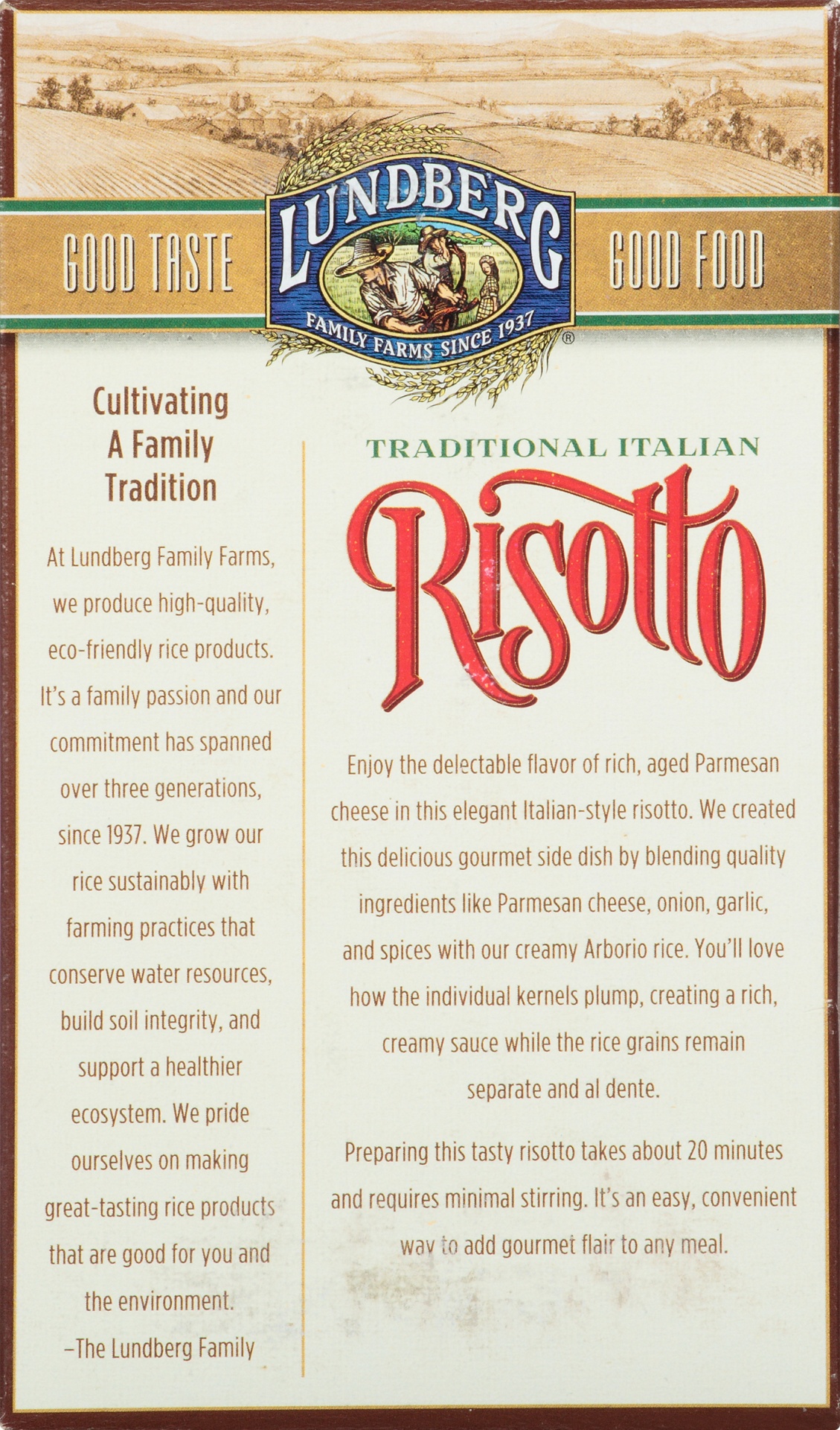 slide 6 of 8, Lundberg Family Farms Creamy Parmesan Risotto 5.5 oz, 5.5 oz
