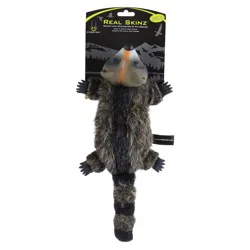 Real Skinz Raccoon Dog Toy