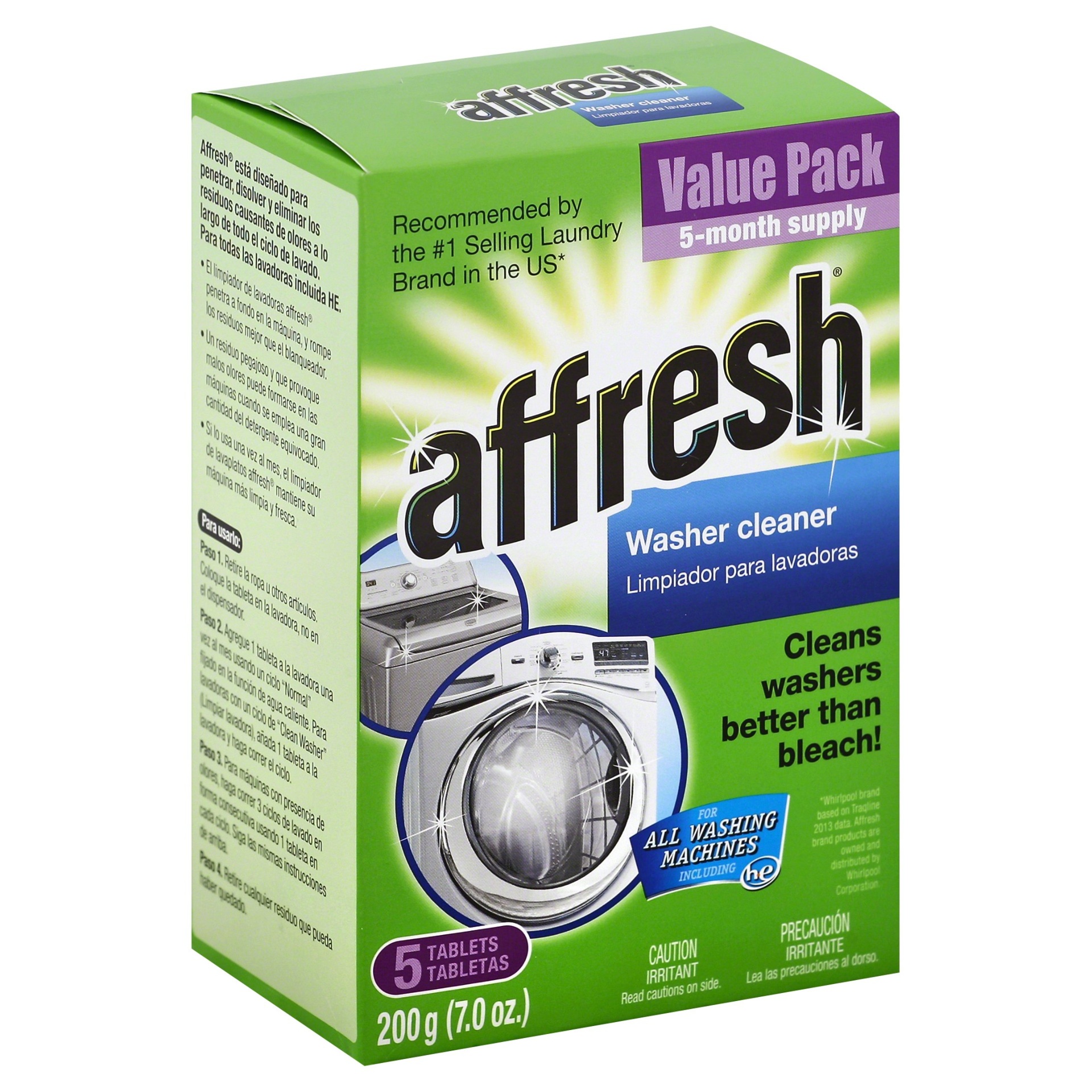 Affresh Washing Machine Cleaner 5 ct Shipt