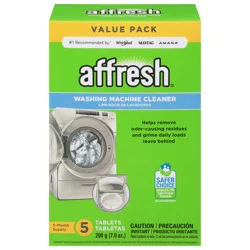Affresh Value Pack Washing Machine Cleaner 5 Tablets
