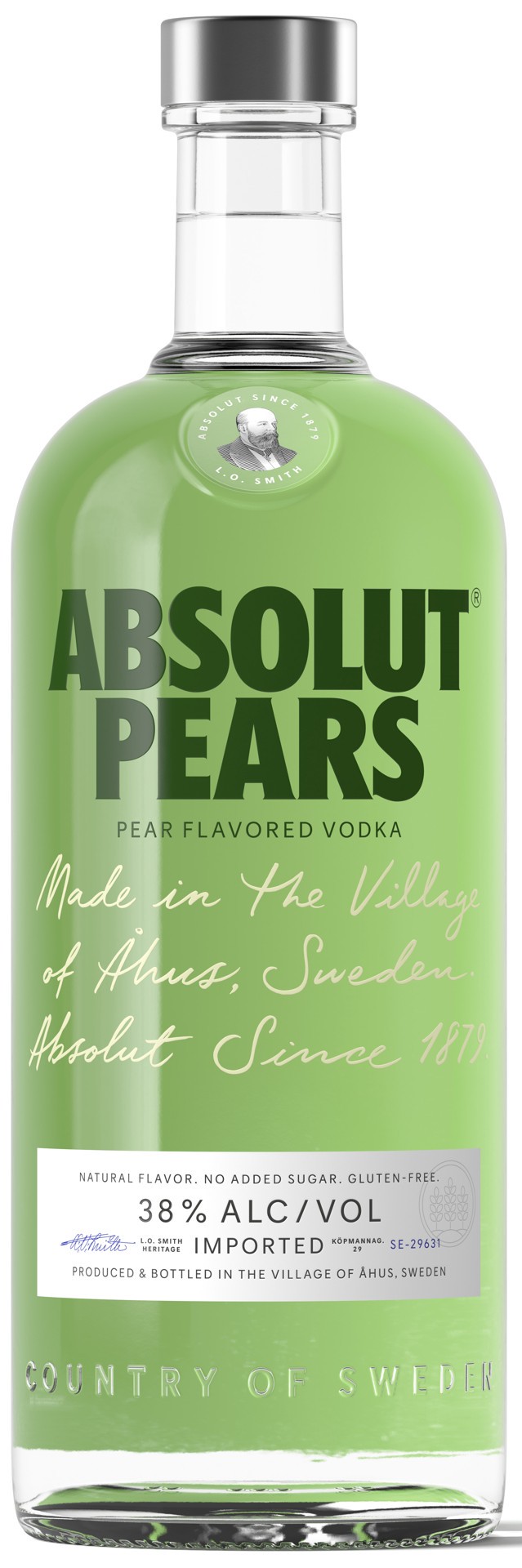 slide 1 of 5, Absolut Pear Vodka, 1 liter