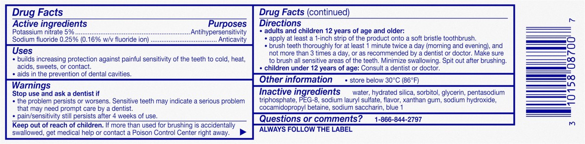 slide 7 of 9, Sensodyne Deep Clean Sensitive Toothpaste Plus Whitening - 4 Ounces, 4 oz