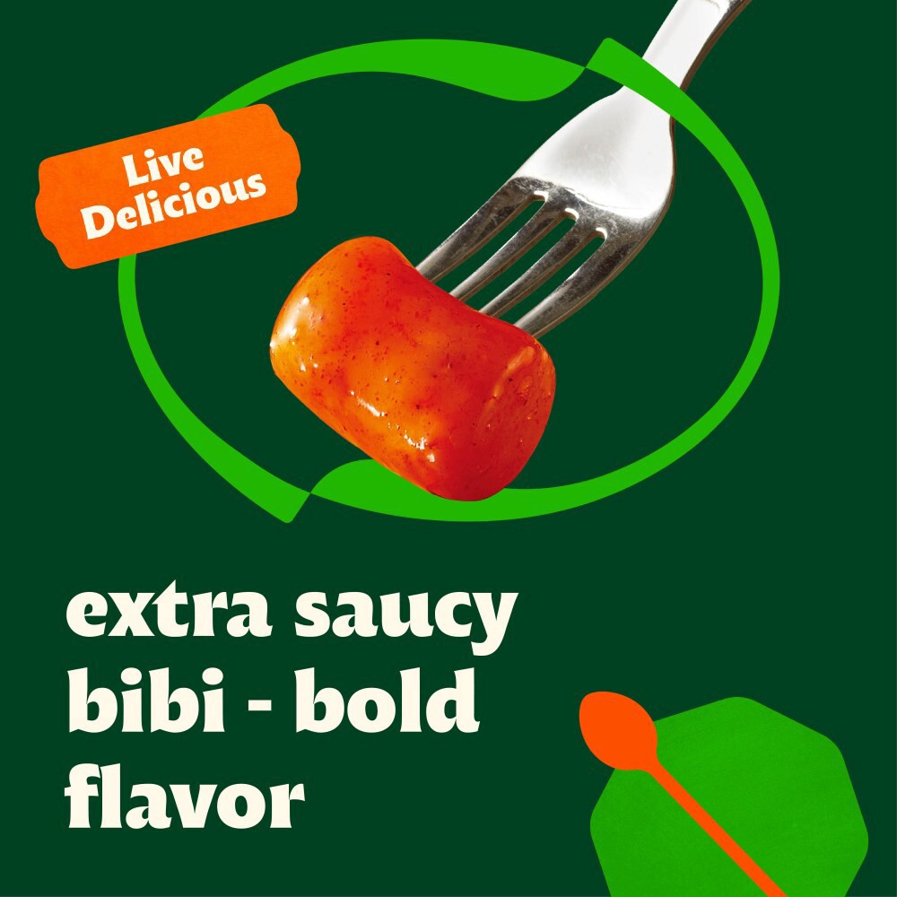 slide 6 of 6, Bibigo Tteokbokki Rice Cakes with Sweet & Spicy Sauce, 16.93 oz