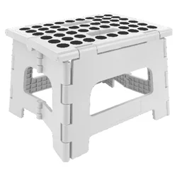 Kikkerland Rhino Step Stool - White