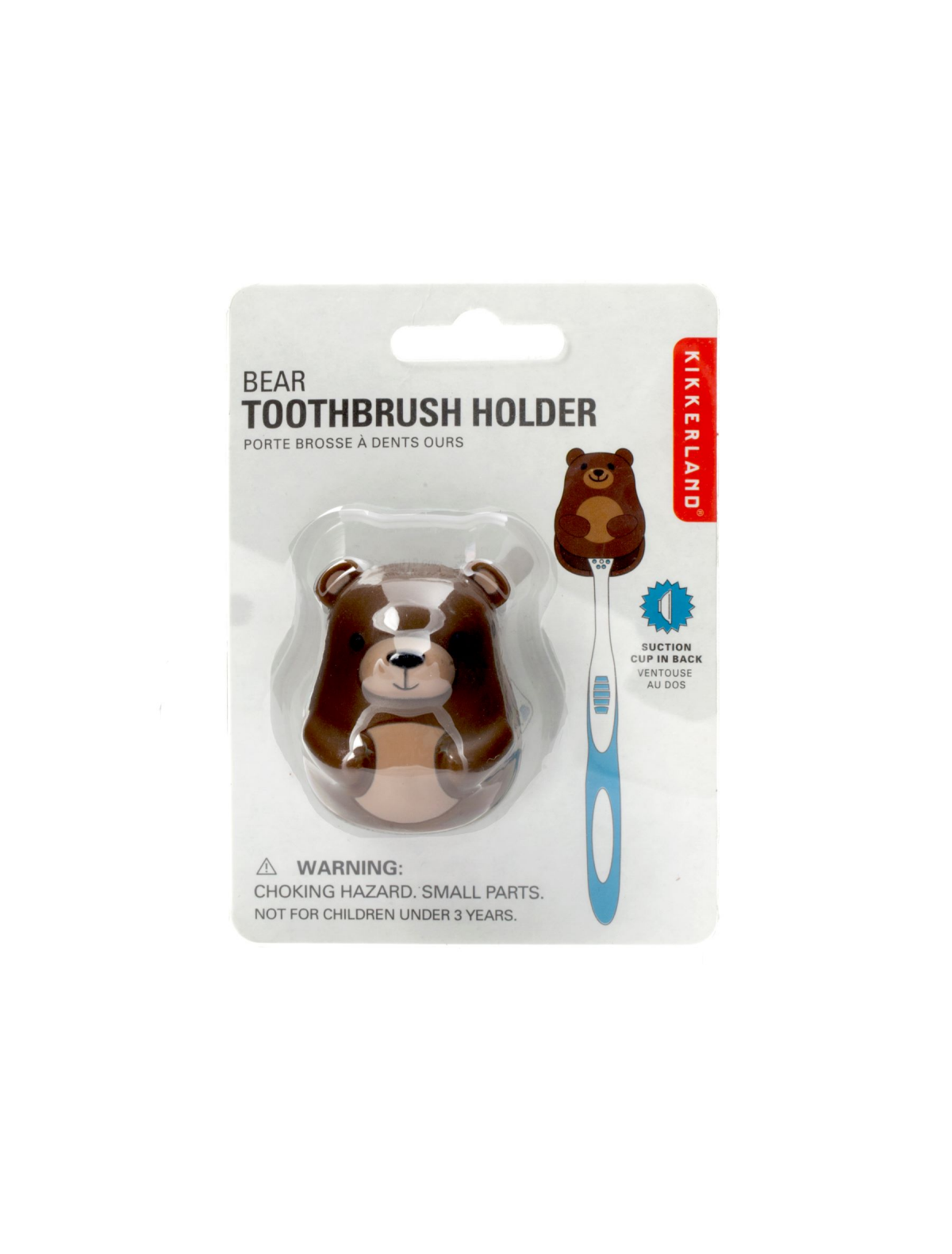 slide 1 of 1, Bear Toothbrush Holder, 1 ct