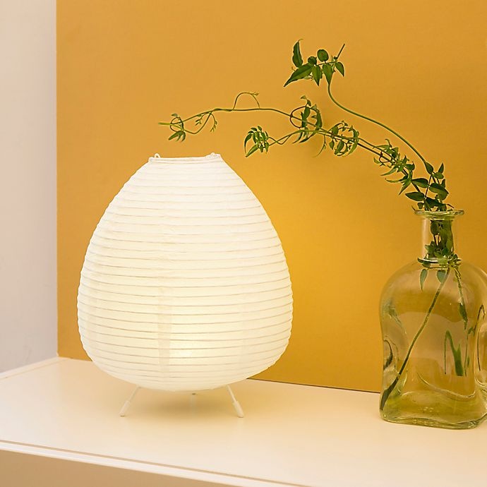 slide 3 of 5, Kikkerland Design Table Lamp - White, 1 ct