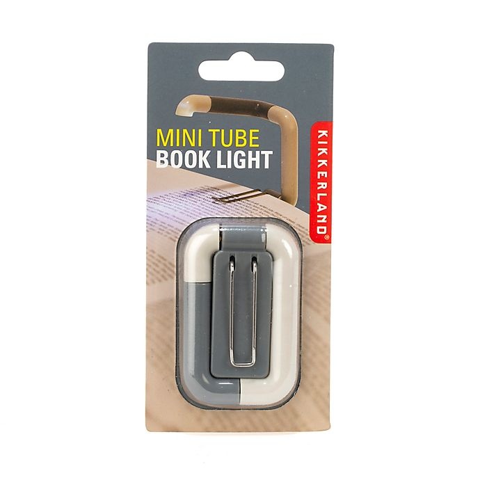 slide 2 of 6, Kikkerland Mini Tube Book Light, 1 ct