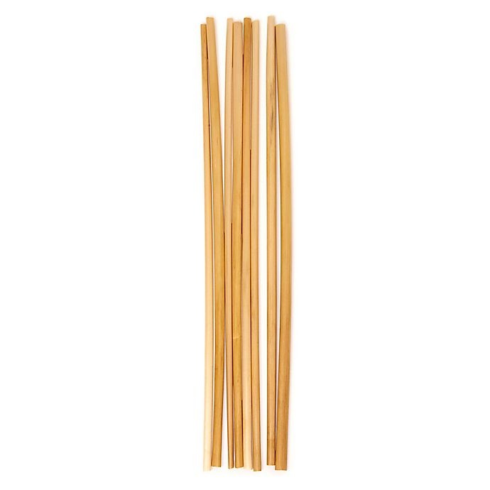 slide 2 of 5, Kikkerland Single-Use Biodegradable Straws - Beige, 80 ct