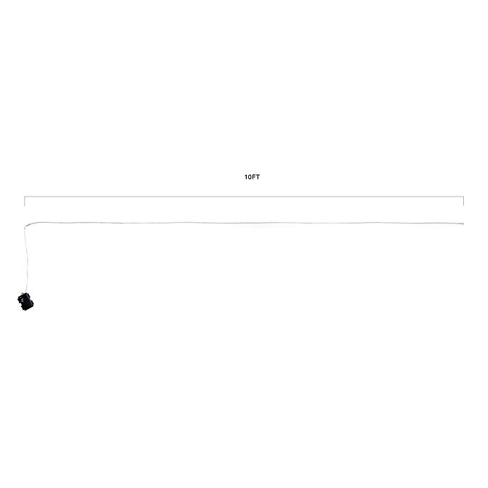 slide 5 of 6, Kikkerland LED Rope String Lights - Silver, 10 ft