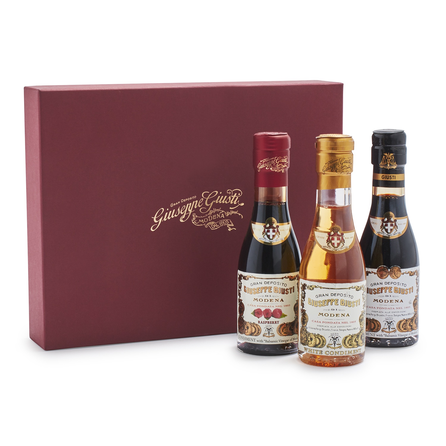 slide 1 of 1, Gran Deposito Aceto Balsa Giuseppe Giusti Balsamic Vinegar Gift Set, 3 ct