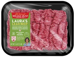 Laura's Lean All Natural 96%/4% Ground Beef 16 oz