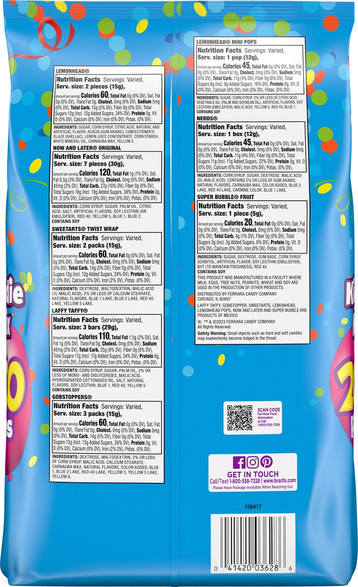 slide 14 of 15, Brach's Kiddie Mix Standup Bag, 50.1 oz